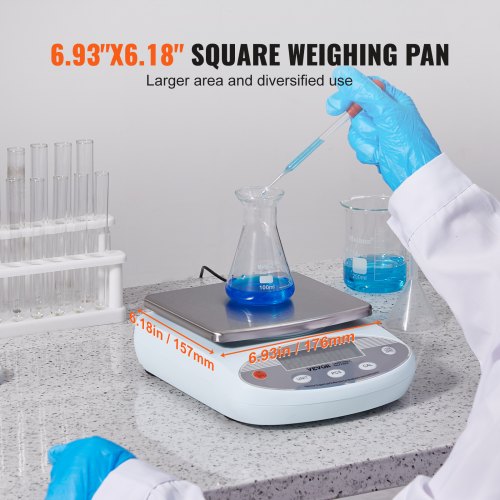 Analytical Balance 3000g x 001g Accuracy High Precision Lab Scale 13