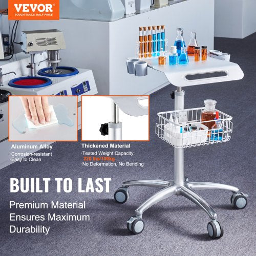 Medical Cart Salon Cart with Wheels Mobile Trolley Cart 26774291