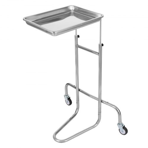 Stainless Steel Lab Carts Lab Utility Cart with Single Tray Mobile Medical