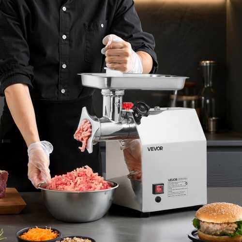 Commercial Electric Meat Grinder 7 lbsmin Capacity 12 Industrial Meat