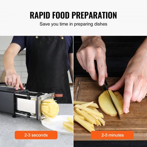 Electric French Fry Cutter Potato Slicer with 12Inch and 38Inch