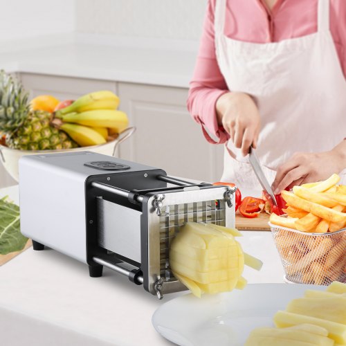 Electric French Fry Cutter Potato Slicer with 12Inch and 38Inch