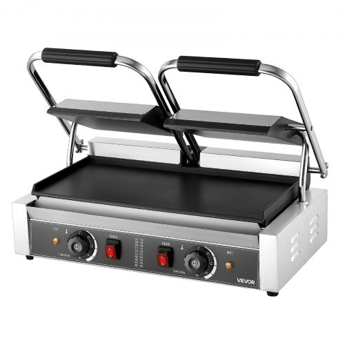 Commercial Panini Grill 3600W Electric Sandwich Panini Maker Stainless 2