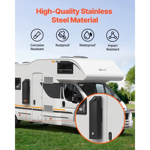 Cigarette Butt Receptacle Stainless Steel Cuboid Cigarette Butt Container