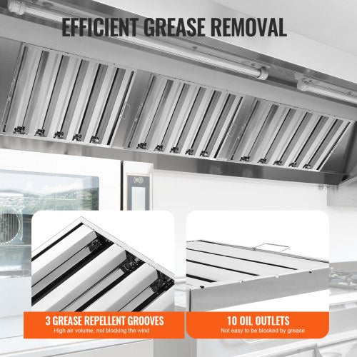 Commercial Hood Filter 245W x 195H Inch Range Hood Filters Stainless