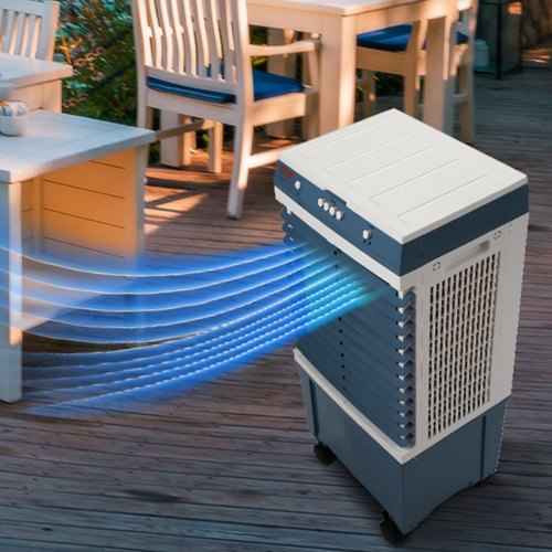 Evaporative Cooler 1400 CFM Air Cooler 84° Oscillating Swamp Cooler5 Gal