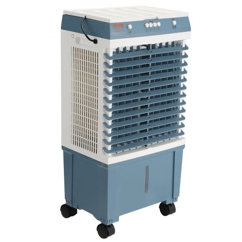 Evaporative Cooler 1400 CFM Air Cooler 84° Oscillating Swamp Cooler5 Gal
