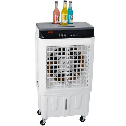 Evaporative Air Cooler 2100 CFM 135° Oscillating Swamp Cooler with Adjustable 3