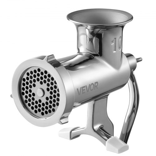Manual Meat Grinder 304 Stainless Steel Hand Meat Grinder with Steel Table