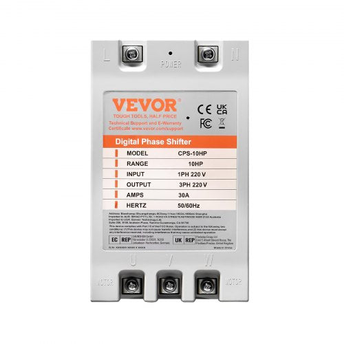 3 Phase Converter – 10HP 30A 220V Single Phase to 3 Phase Converter Digital
