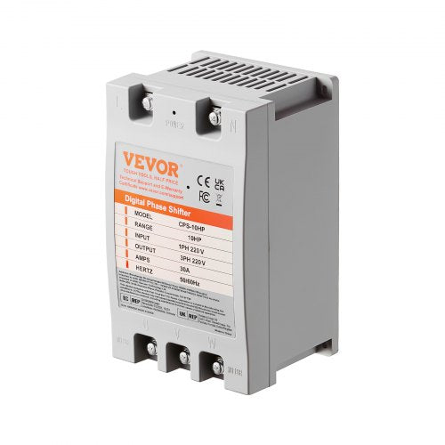 3 Phase Converter – 10HP 30A 220V Single Phase to 3 Phase Converter Digital