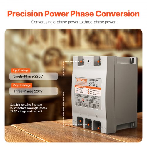 3 Phase Converter – 2HP 7A 220V Single Phase to 3 Phase Converter 220V
