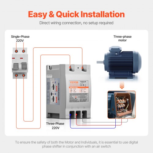 3 Phase Converter – 2HP 7A 220V Single Phase to 3 Phase Converter 220V