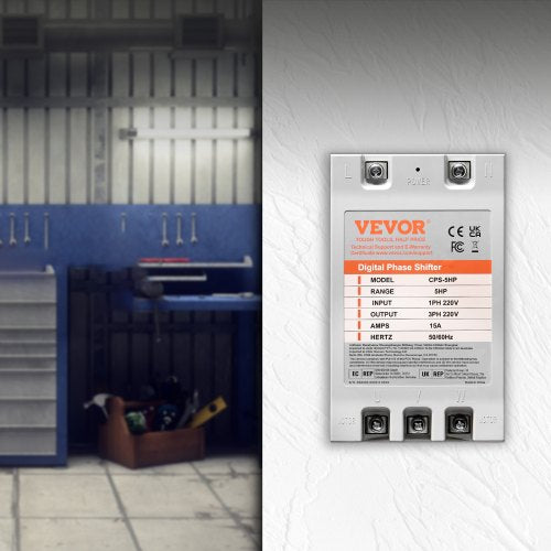 3 Phase Converter – 5HP 15A 220V Single Phase to 3 Phase Converter Digital