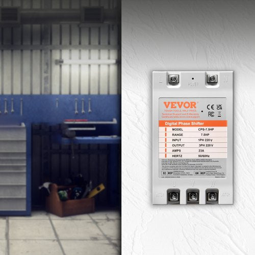 3 Phase Converter 75HP 23A 220V Single Phase to 3 Phase Converter Digital