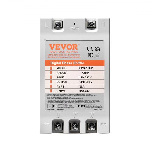 3 Phase Converter 75HP 23A 220V Single Phase to 3 Phase Converter Digital