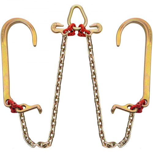 V Bridle Chain 516 in x 2 ft Bridle Tow Chain Grade 80 VBridle Transport