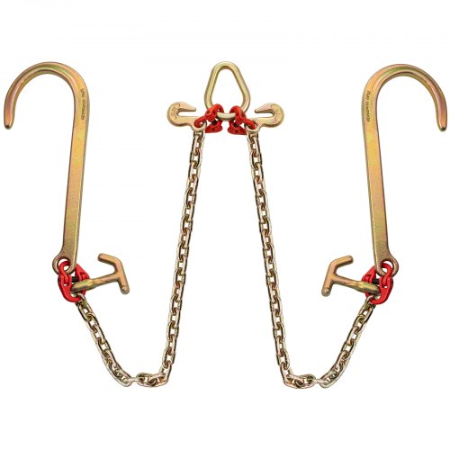 V Bridle Chain 516 in x 2 ft Tow Chain Bridle Grade 80 VBridle Transport
