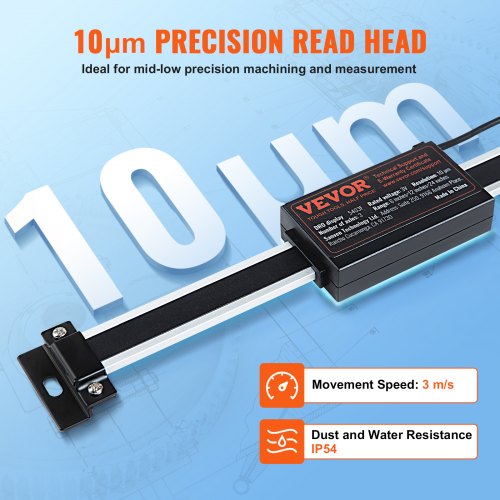 Digital Readout 6 12 24 Linear Scale 3 Axis DRO Display Kit with LShaped