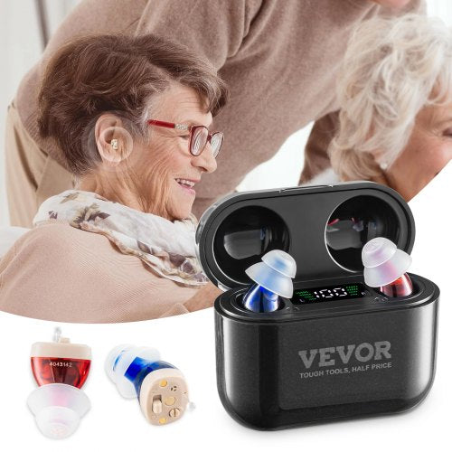 Hearing Aids for Seniors Rechargeable Hearing Amplifiers With Noise