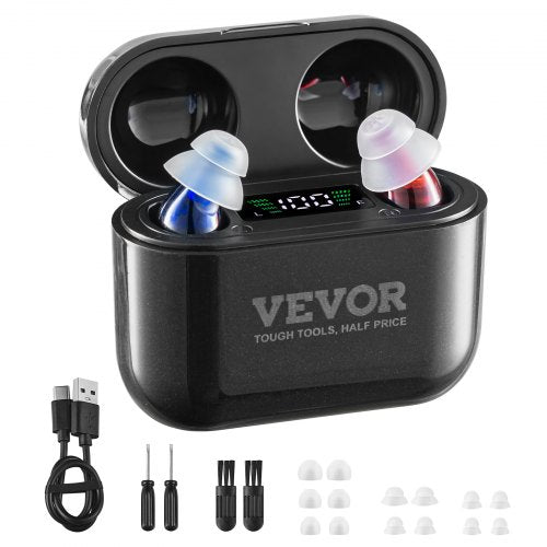 Hearing Aids for Seniors Rechargeable Hearing Amplifiers With Noise