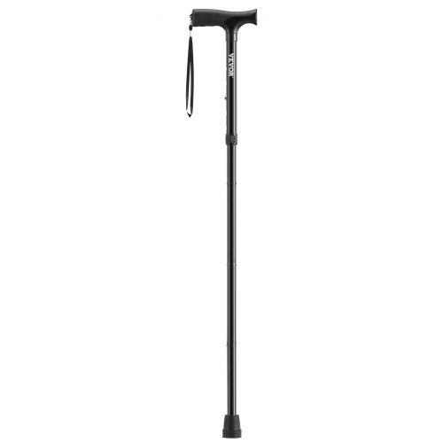 Walking Cane for Man Woman Folding Walking Stick with 5Level Adjustable