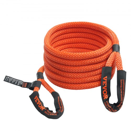 78 x 20 Kinetic Recovery Tow Rope 30580 lbs HeavyDuty Off Road Snatch