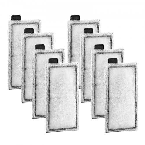 Aquarium Filter Cotton 8 PCS Fish Tank Replacement Filter Cartridges for 5