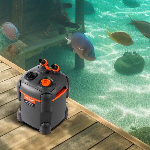 Aquarium Filter 172GPH Canister Filter 30 Gallon UltraQuiet Internal