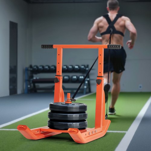 Weight Sled Steel Power Sled Fitness Training Sleds for Athletic Exercise