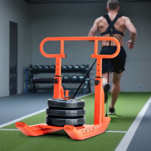 Weight Sled Steel Power Sled Fitness Training Sleds for Athletic Exercise 1
