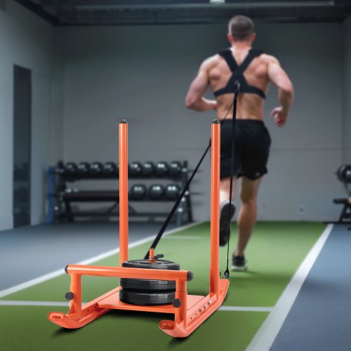 Weight Sled Steel Power Sled Fitness Strength Training Sleds for Athletic