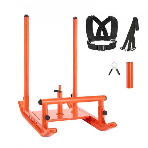 Weight Sled Steel Power Sled Fitness Strength Training Sleds for Athletic
