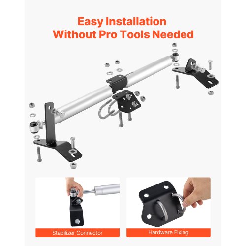 Dual Steering Stabilizer for 20032012 Dodge Ram 25003500 4WD Dual