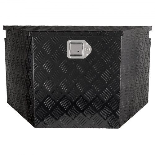 Trailer Tongue Box Aluminum Alloy Diamond Plate Tongue Box Tool Chest