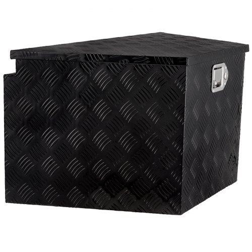 Trailer Tongue Box Aluminum Alloy Diamond Plate Tongue Box Tool Chest