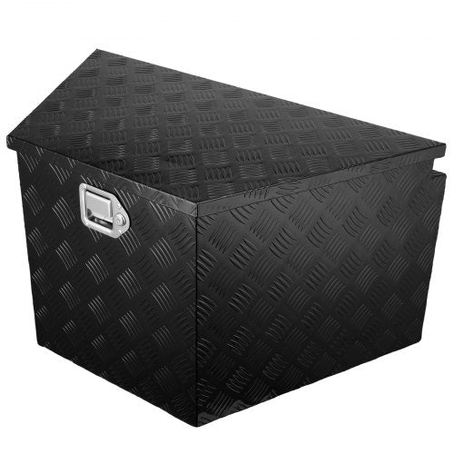 Trailer Tongue Box Aluminum Alloy Diamond Plate Tongue Box Tool Chest