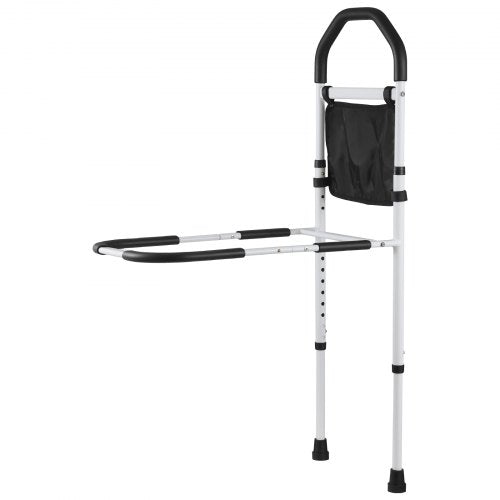 Bed Rail for Elderly Bedside Assist Rails with Supporting Leg and PU