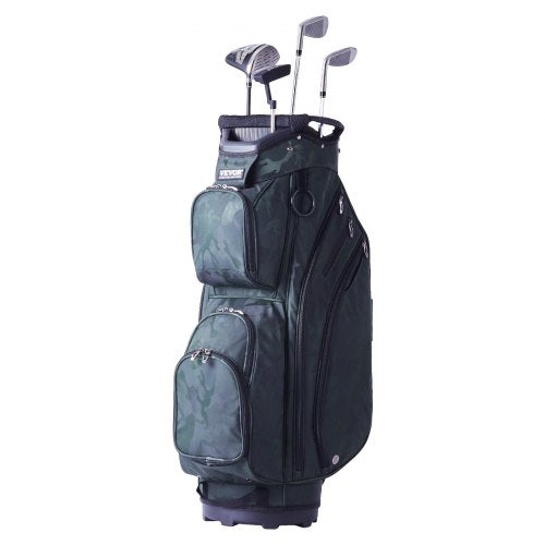Golf Cart Bag with 14 Way Organizer Divider Top 36 11 Pockets Premium