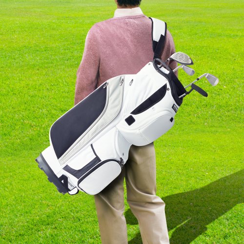 Golf Cart Bag with 14 Way Organizer Divider Top 36 13 Pockets Premium