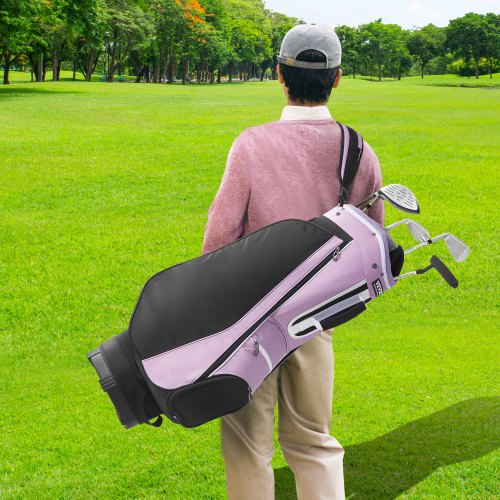 Golf Cart Bag with 14 Way Organizer Divider Top 36 Multiple Pockets