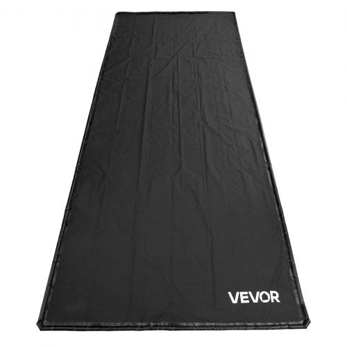 Containment Mat 7 ft 9 in x 18 ft NonSlip PVC Garage Floor Mat with a Cleaning