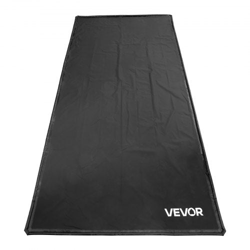 Containment Mat 7 ft 9 in x 16 ft NonSlip PVC Garage Floor Mat with a Cleaning