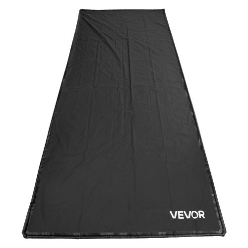 Containment Mat 8 ft 6 in x 20 ft NonSlip PVC Garage Floor Mat with a Cleaning