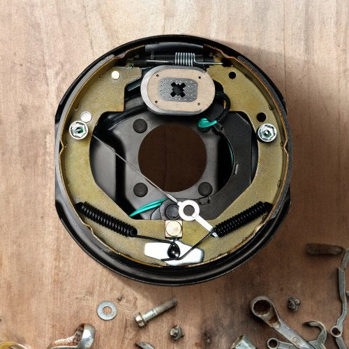 Electric Trailer Brake Assembly 10 x 214 2 Pairs SelfAdjusting