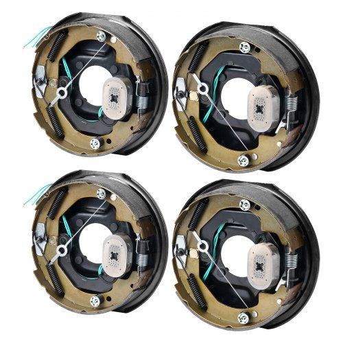 Electric Trailer Brake Assembly 10 x 214 2 Pairs SelfAdjusting