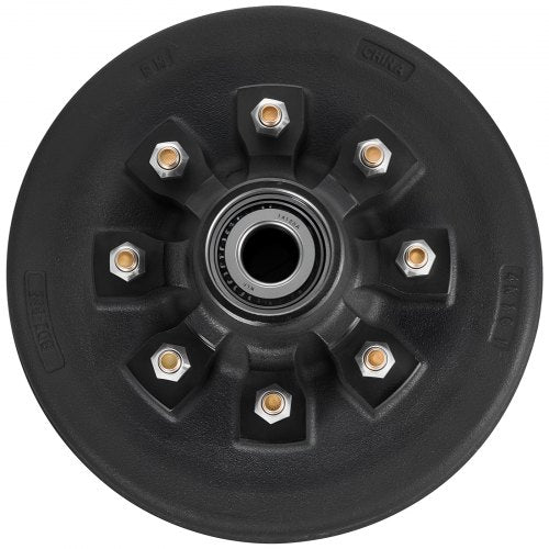 Electric Trailer Brake Drum 1 Pack 8Hole on 4Inch Bolt Circle Brake Drum