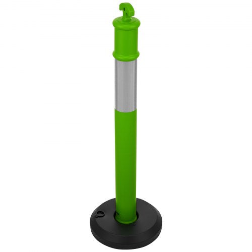 3 Pack Traffic Delineator Posts 48 inches Traffic Safety Cones with Fillable 1