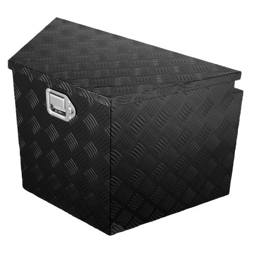 Trailer Tongue Box Aluminum Alloy Diamond Plate Tongue Box Tool Chest