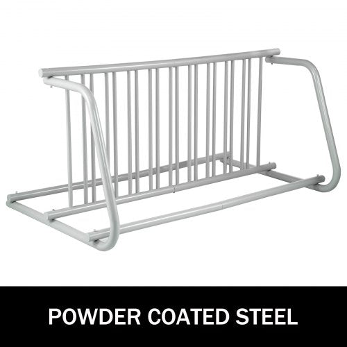 10 Holders Floor Bike Rack 59 Length AllSteel Grid Bike Rack 10Bike